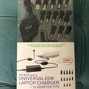 Universal Laptop 65W Charger - 13 adapters
